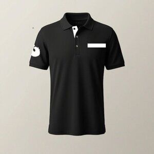 NWT FITN Black Polo for Men